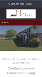 Mobile Screenshot of missionhills-wiapts.com